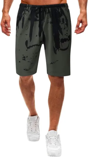 Mens Shorts,Men's Workout Shorts Stretch Running Shorts Quick Dry Lightweight Summer Shorts withPockets