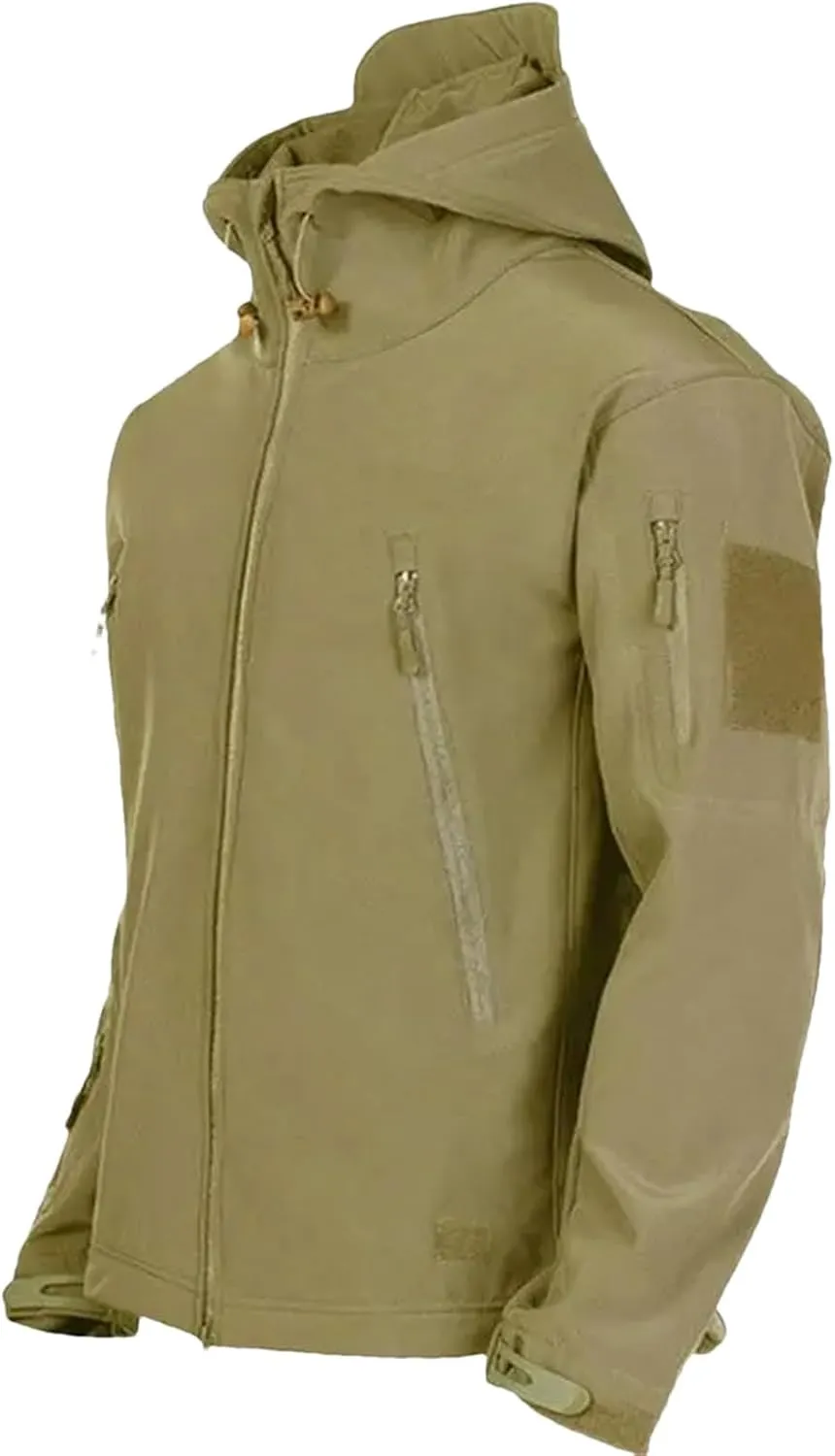 Men's Spring Outdoor Cycling Hooded Jacket Lightweight, Breathable And Comfortable Hiking Polyester Top