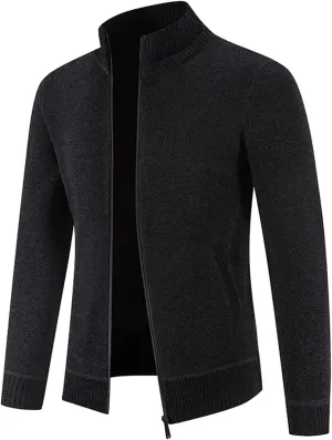 Mens Winter Jacket Mens Casual Jacket Fashion Long Sleeve Warm Solid Color Hooded Jackets Tops Faux Fur Lined Jacket