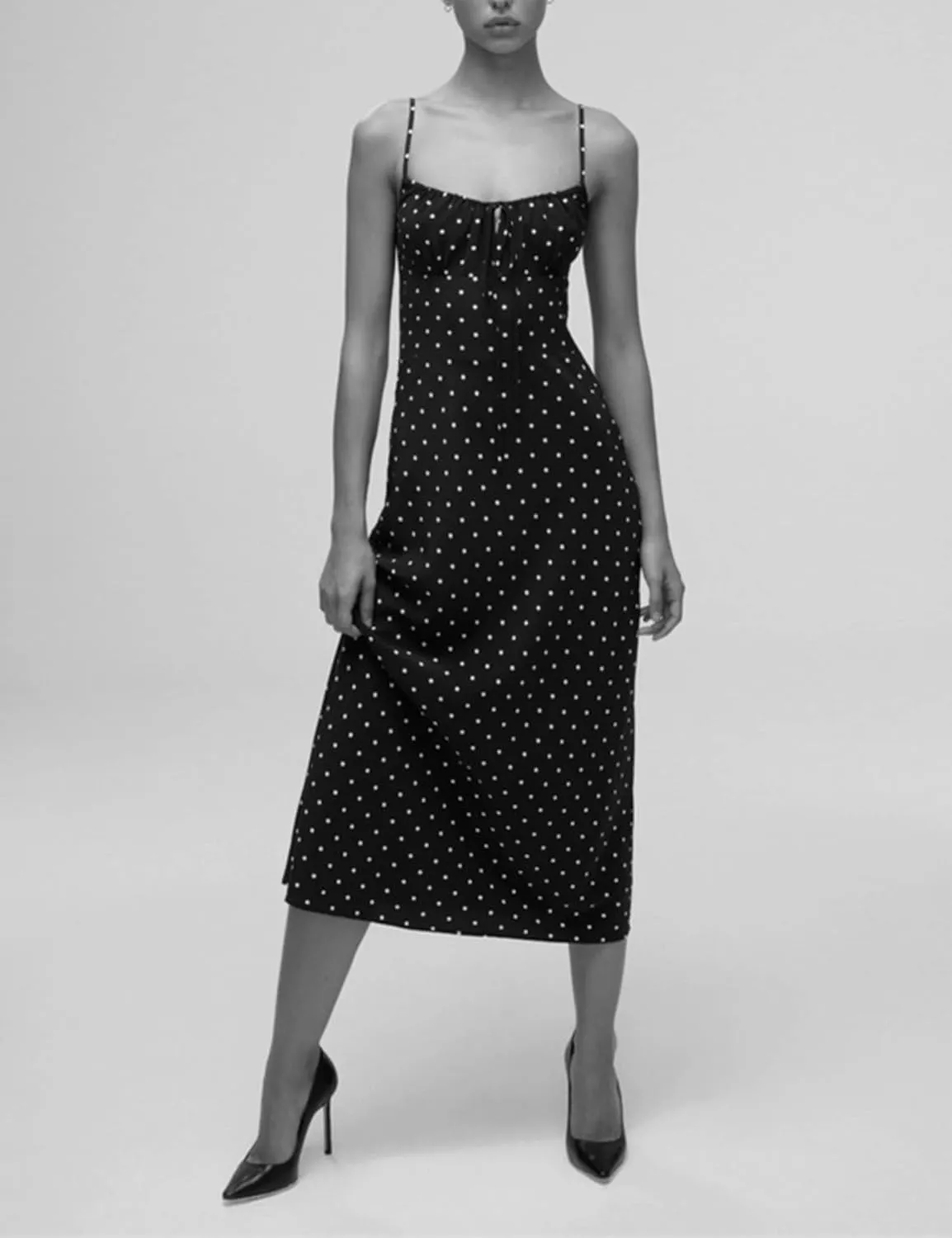 Omoone Womens Floral Dress Low-Cut Square Neck Spaghetti Strap Tie Bodycorn 90s Y2k Sun Dresses