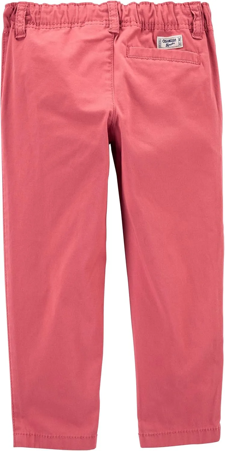 OSHKOSH B'GOSH Boys' Slim Stretch Chino Pants