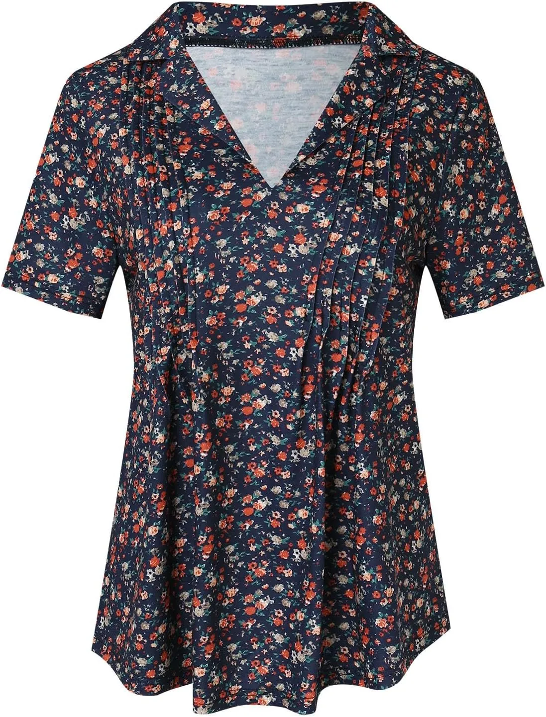 Oversized Hoodie,Women's Summer Tops Tie Dye Short Sleeved Shirt V Neck T Shirt Casual Loose Shirt