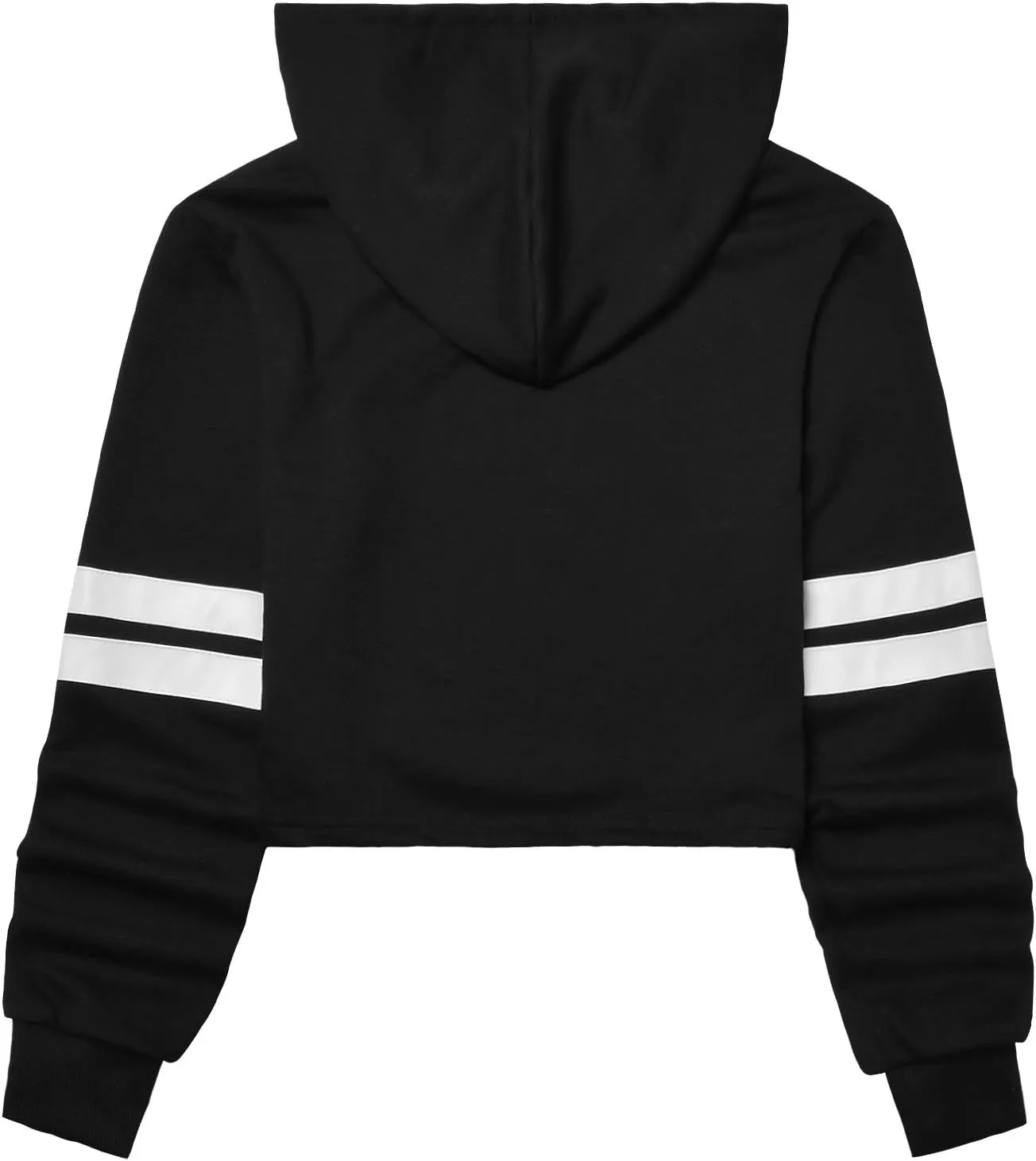 Perfashion Women Sweatshirt Crop Top Hoodie Long Sleeve Sweatshirts