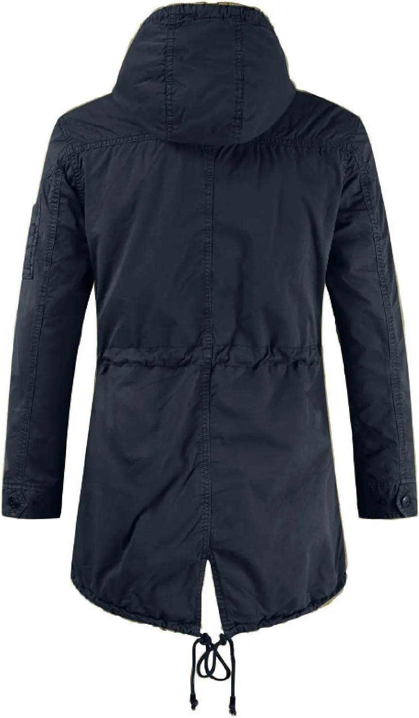 RTRDE Men's Trench Coat Long With Hood Notched Lapel Jacket Windbreaker Overcoat Pea Winter Coats For Men, M-4XL