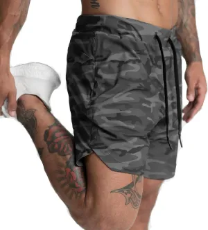 Shorts Men's Running Sports Training Fitness Shorts Jogging Shorts Quick Dry Breathable Lightweight Sports Shorts