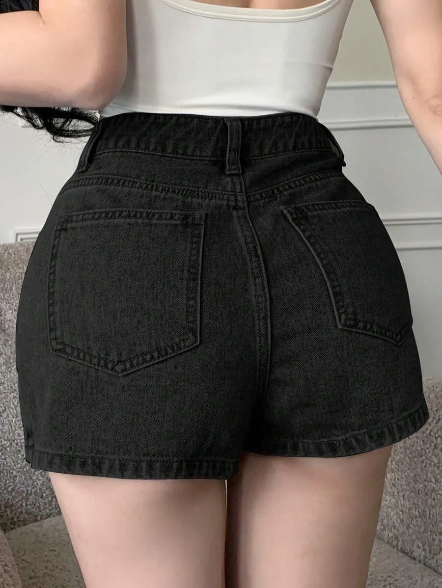 SperLucky Jeans for Women High Waisted Stretchy Short Jeans Denim Three Quarter Pants