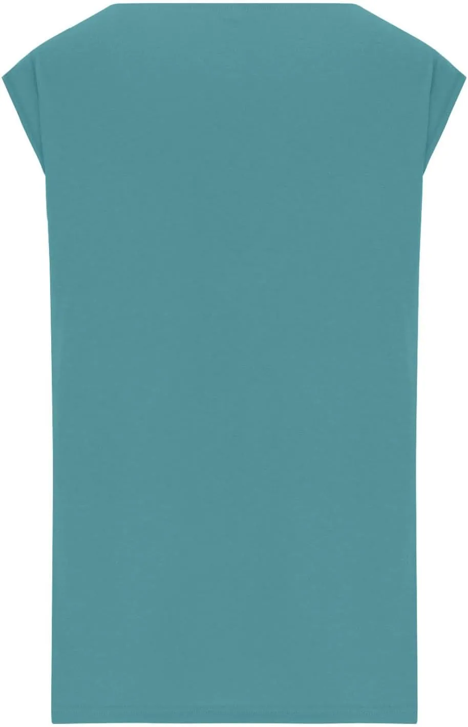 Tank Top for Women Summer Pleated Button V Neck T Shirts Sleeveless Loose Fit Blouse 2025 Fashion Tunics
