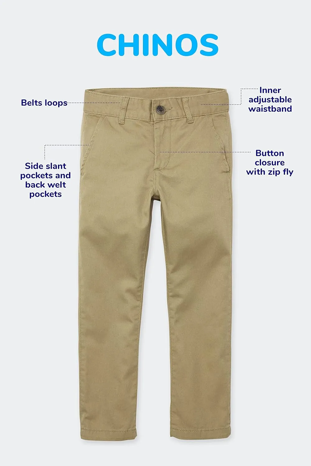 The Children's Place Boys' Skinny Chino Pants