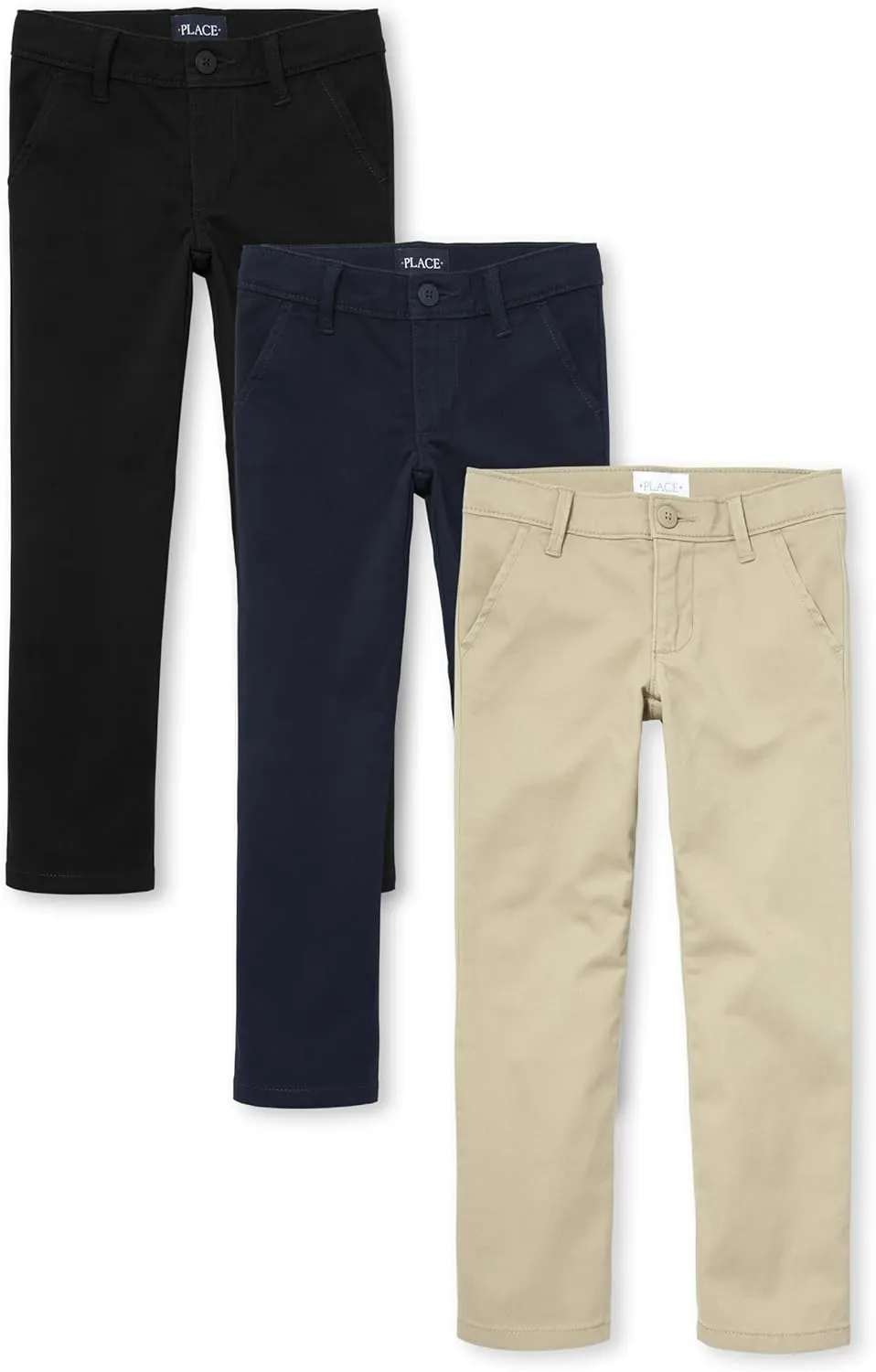 The Children's Place Girls' Uniform Skinny Chino Pants