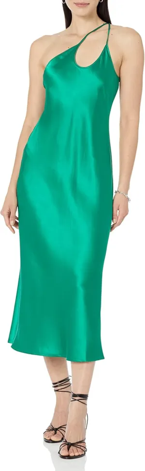 The Drop Women's Ashley Asymetrical Slip Dress