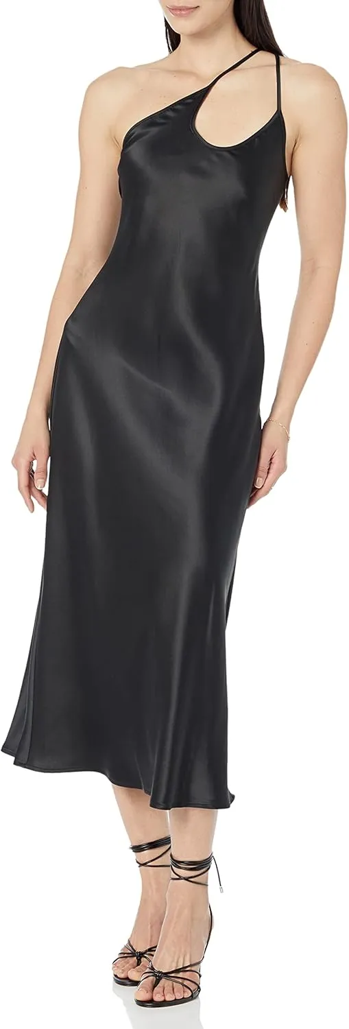 The Drop Women's Ashley Asymetrical Slip Dress