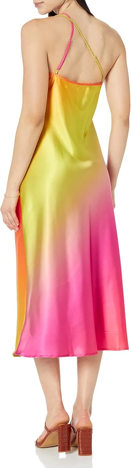 The Drop Women's Ashley Asymetrical Slip Dress