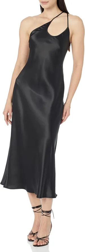 The Drop Women's Ashley Asymetrical Slip Dress