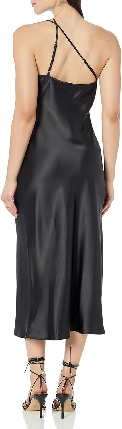 The Drop Women's Ashley Asymetrical Slip Dress