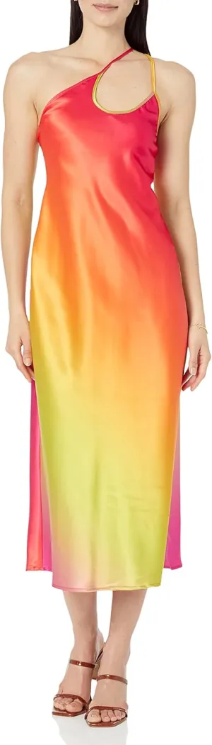 The Drop Women's Ashley Asymetrical Slip Dress