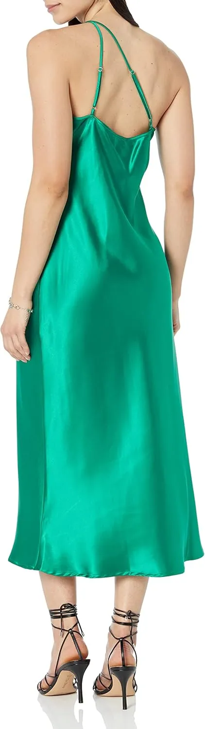The Drop Women's Ashley Asymetrical Slip Dress