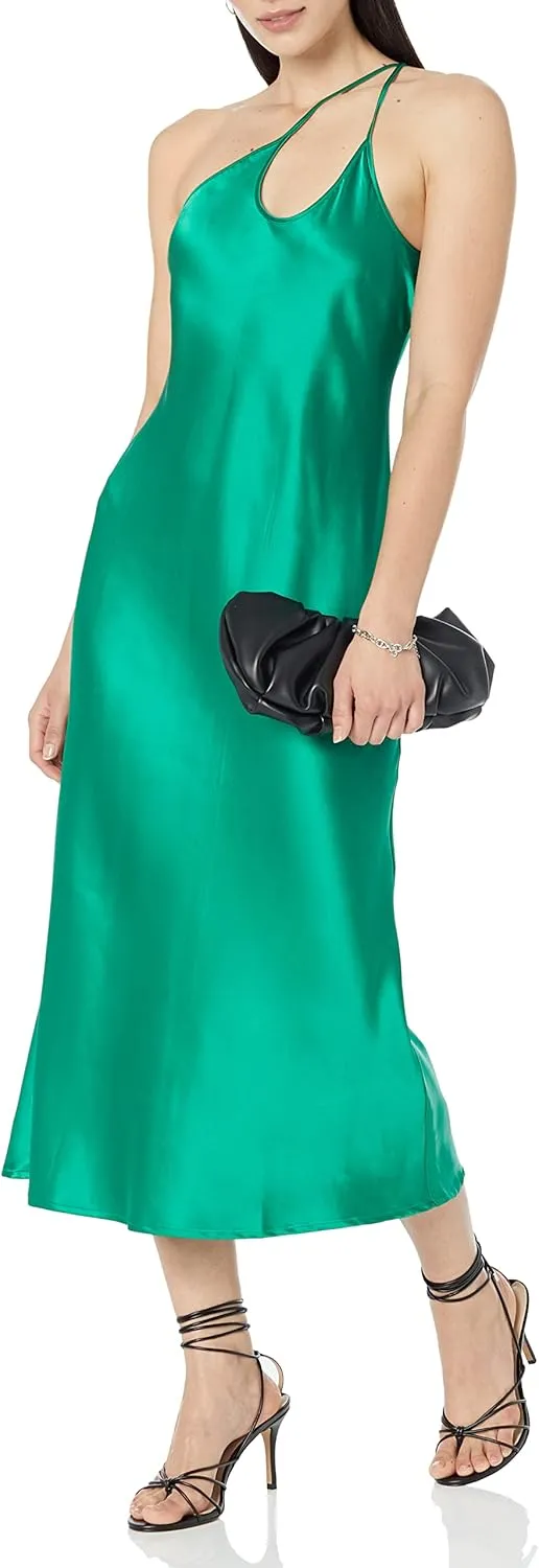 The Drop Women's Ashley Asymetrical Slip Dress