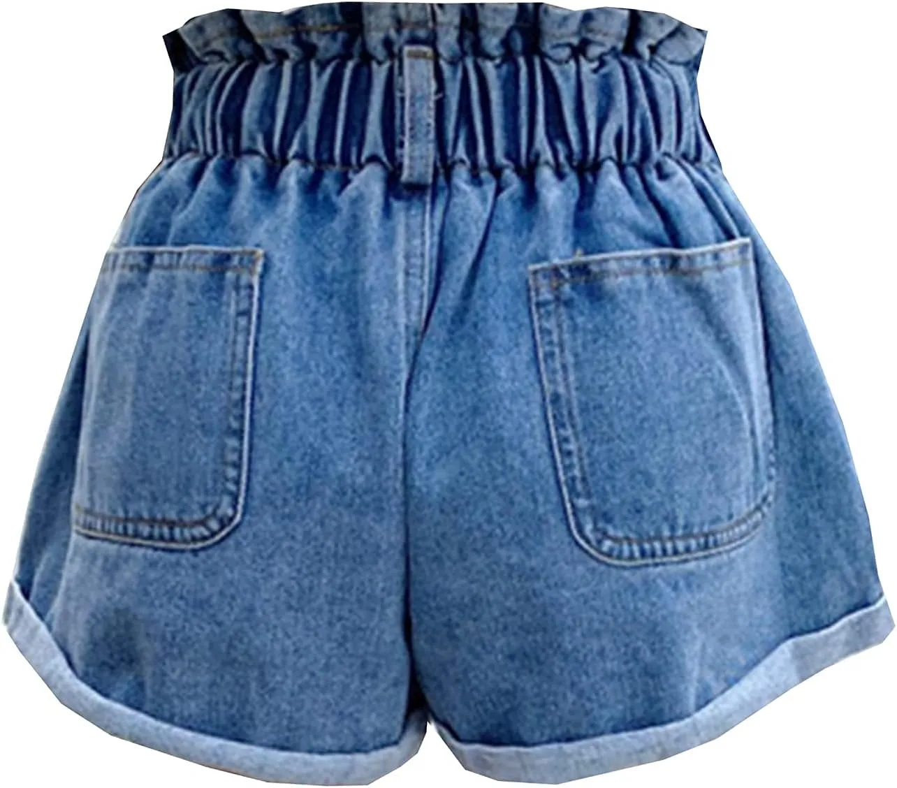 Toddler Baby Girls Casual Denim Shorts Summer High Waisted Jeans Short