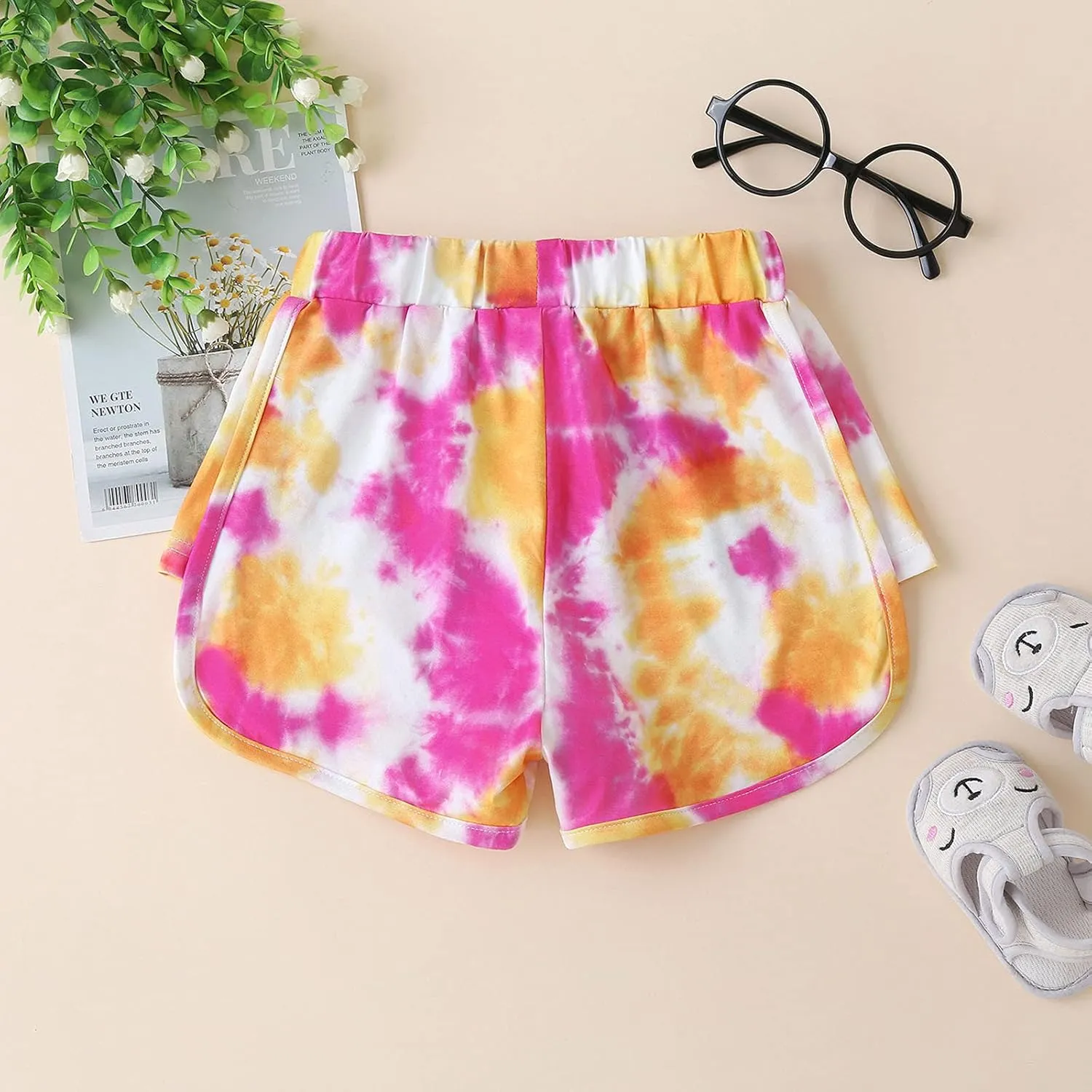 Toddler Boys Girls Running Shorts Summer Kids Athletic Shorts Quick Dry Workout Tie-Dye Shorts Active Shorts Boys Shorts
