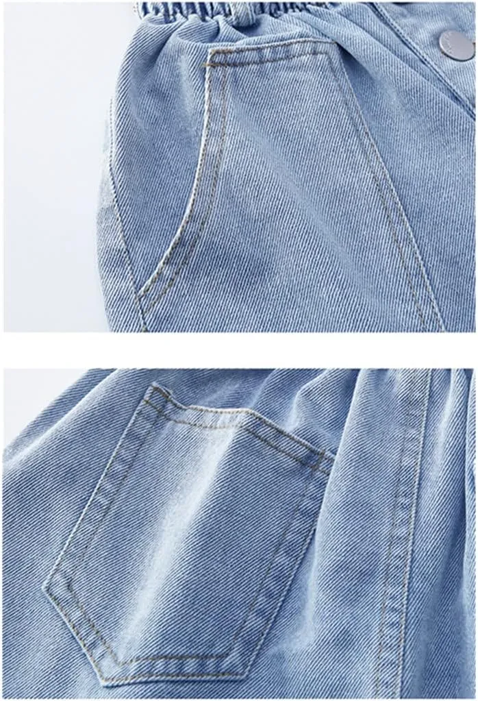 Toddler Child Girls Casual Denim Shorts Summer High Waisted Jeans Short