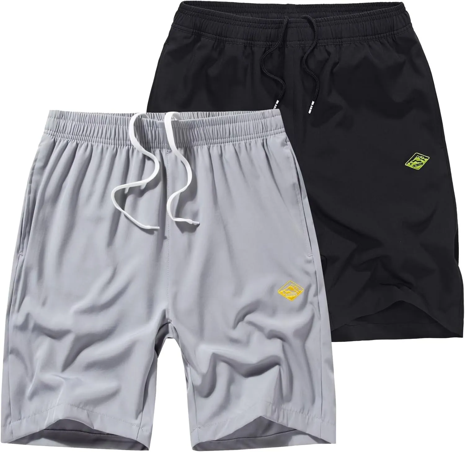 Vcansion Men's Outdoor Lightweight Hiking Shorts Quick Dry Sports Casual Shorts Skateboard Shorts Swimming Shorts