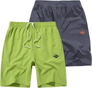 Vcansion Men's Outdoor Lightweight Hiking Shorts Quick Dry Sports Casual Shorts Skateboard Shorts Swimming Shorts