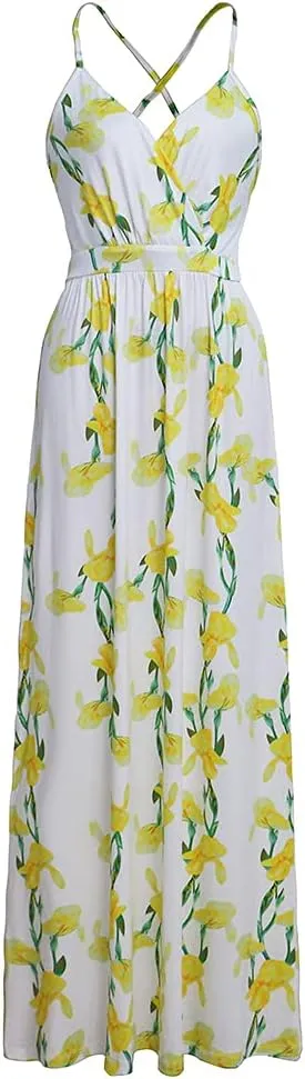 Women Transformer Convertible Multi Way Wrap V-Neck Wedding Bridesmaid Dress Halter Ombre Floral Long Evening Prom Maxi Dress