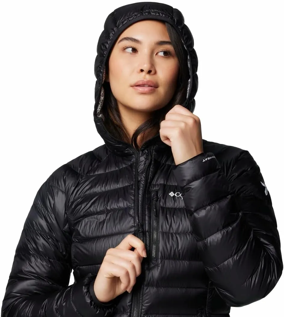 Women's Arctic Crest Down Hooded Jacket