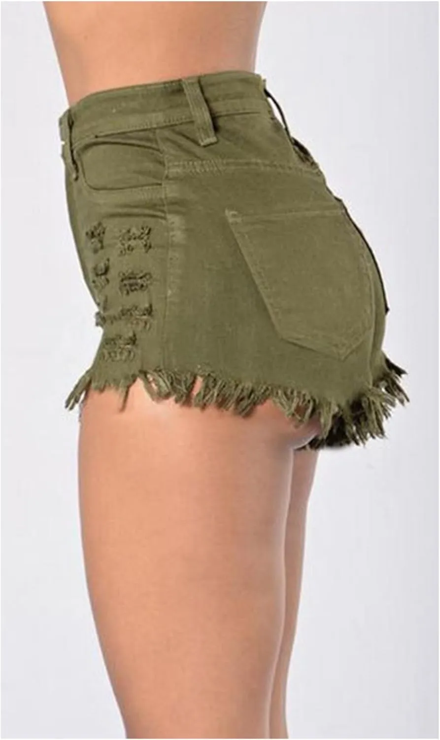 Women's High Waisted Jeans Shorts
