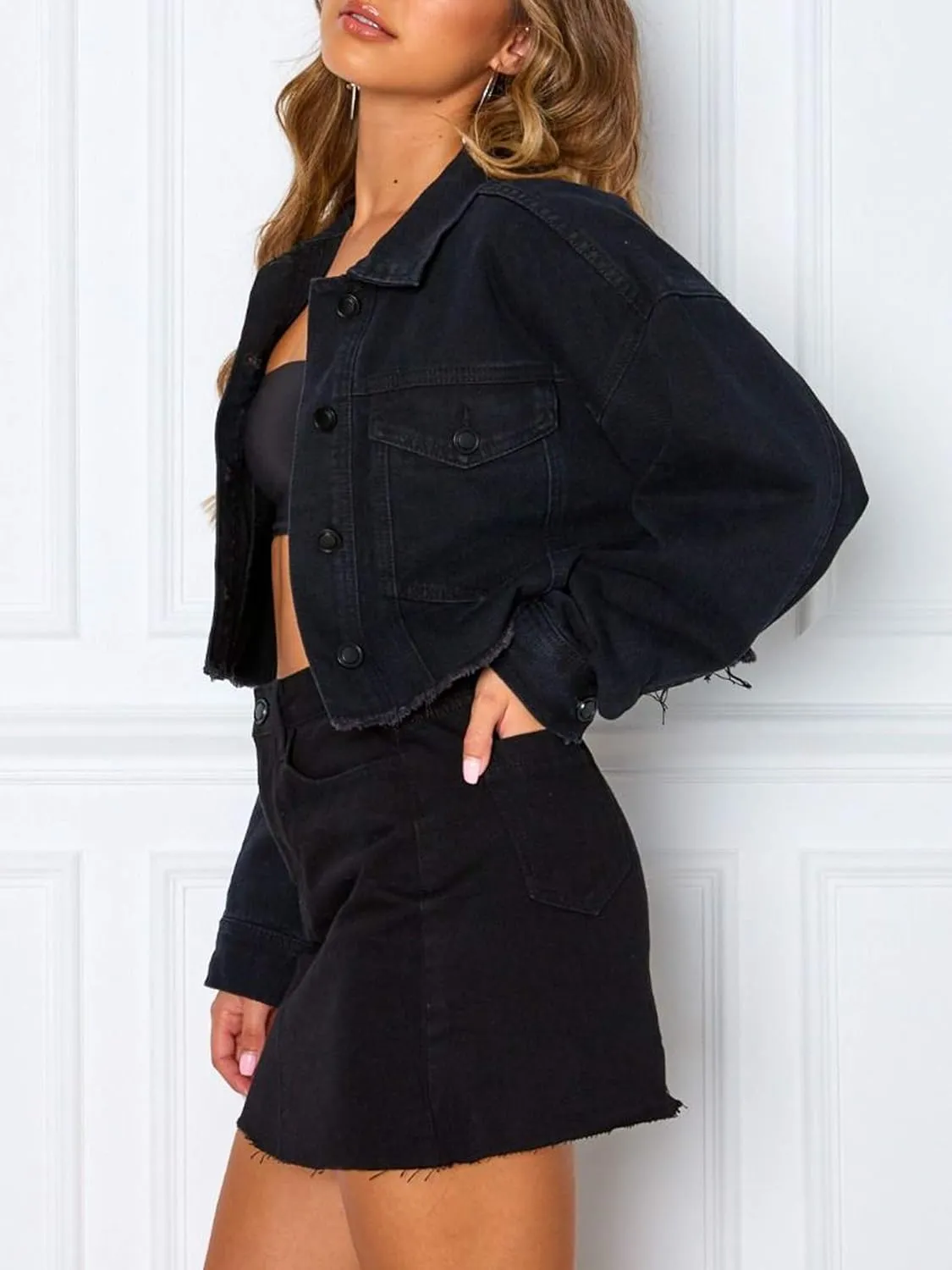 Women's Oversized Denim Jacket