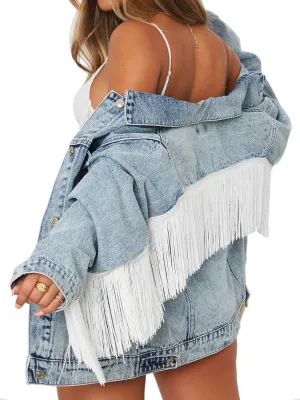Women's Oversized Denim Jacket