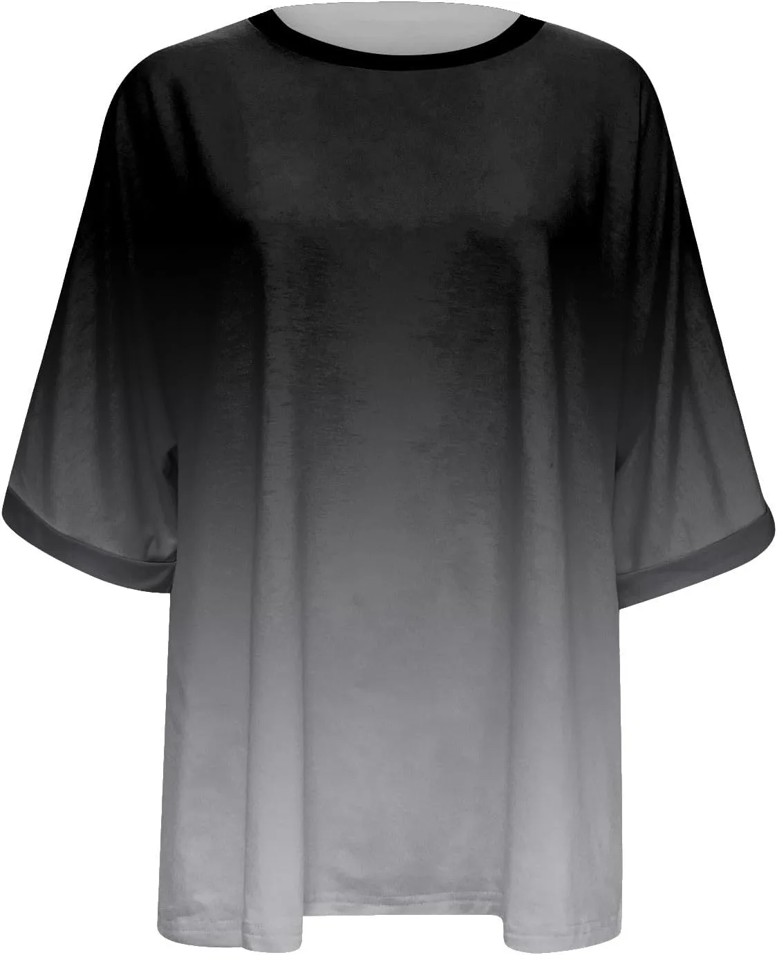 Women's Oversized T Shirts Short Sleeve Crewneck Summer Tops Casual Loose Fit Basic Tee Shirts