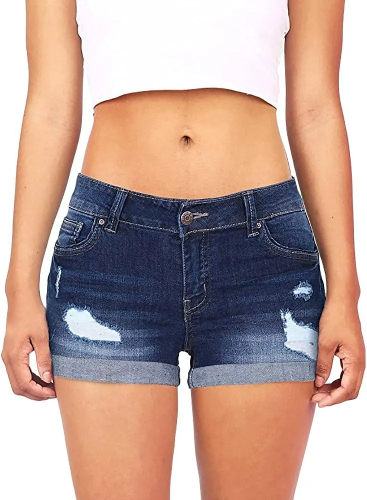 Women's Shorts High Waisted Jean Shorts Trendy Denim Shorts Short Jeans Ripped Shorts Denim Shorts Jeans Beach Short