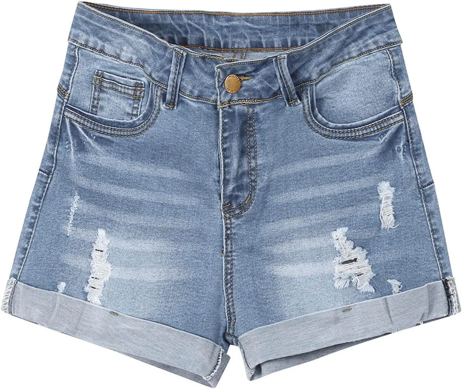 Women's Shorts High Waisted Jean Shorts Trendy Denim Shorts Short Jeans Ripped Shorts Denim Shorts Jeans Beach Short