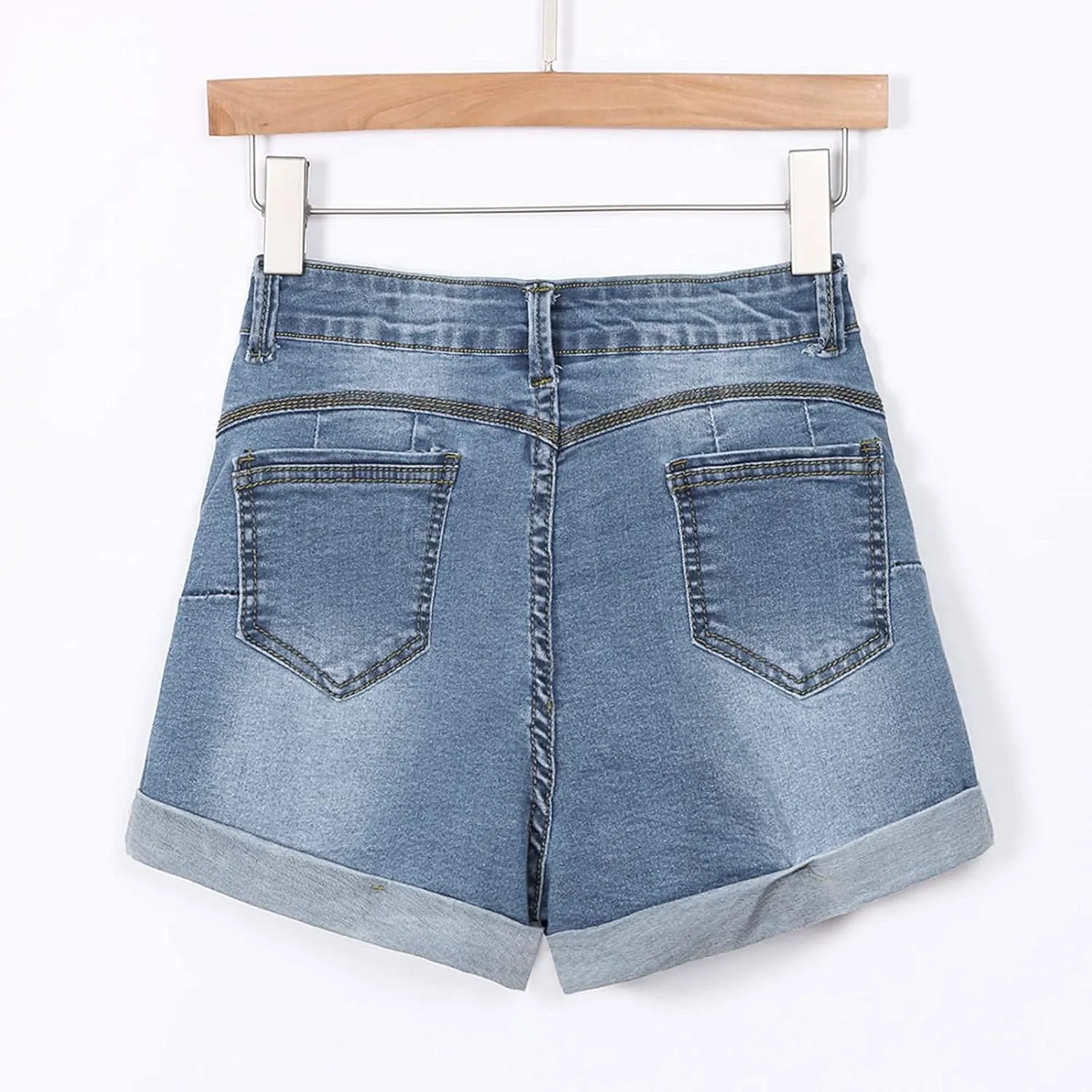 Women's Shorts High Waisted Jean Shorts Trendy Denim Shorts Short Jeans Ripped Shorts Denim Shorts Jeans Beach Short