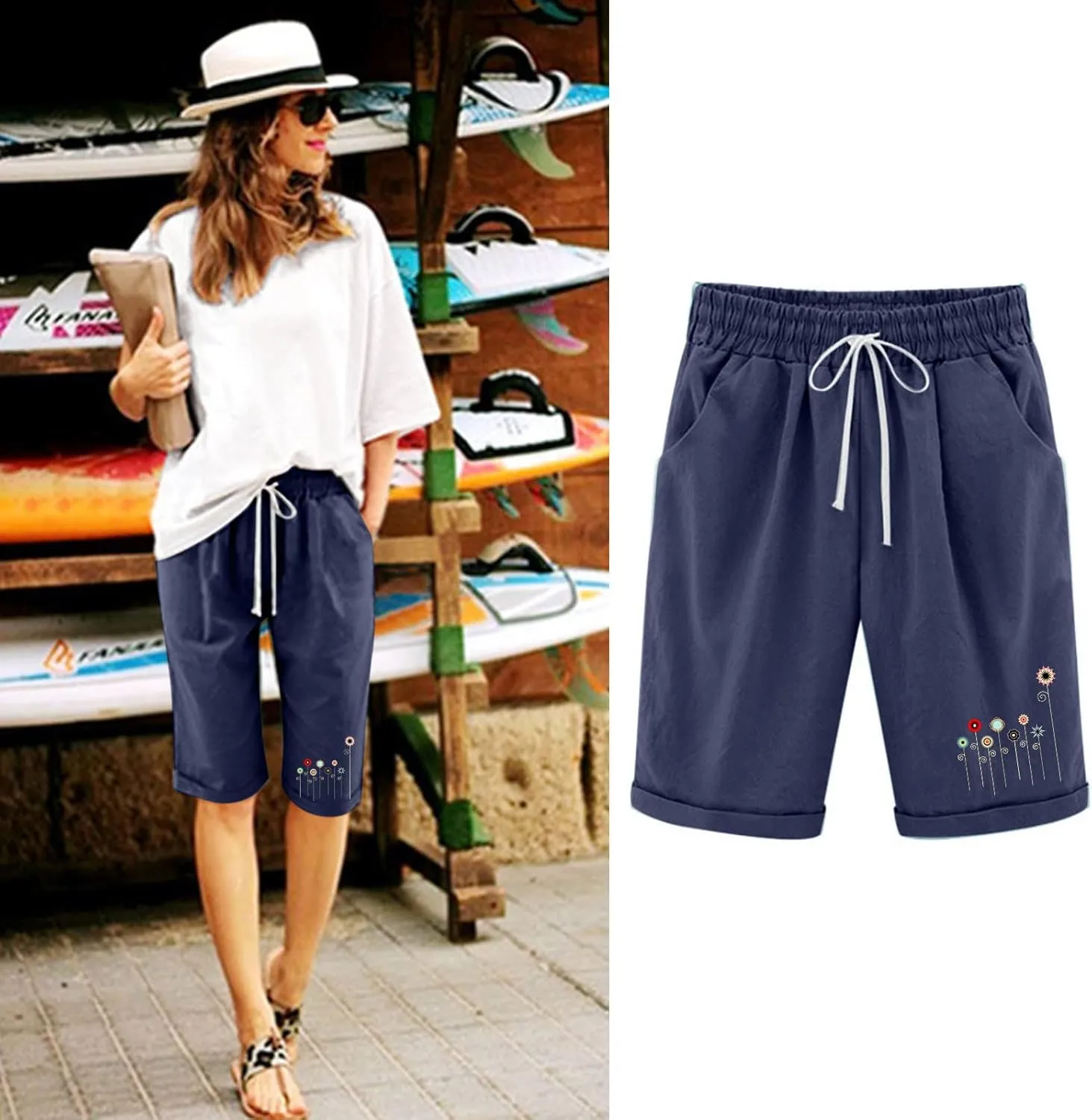 Women'S Shorts Shorts Women's Yoga Sports Summer Shorts Yoga Shorts Exercise Running Fitness Shorts 2pc Women'S High