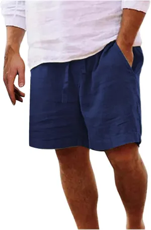 Workout Shorts for Men Shorts Cotton Men's Solid and and Men's pants Sport Shorts Men Workout Shorts White Shorts